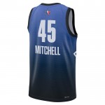 All-Star 2023 Trikot Team 1 Donovan Mitchell 45 Nike Blau Swingman - Herren